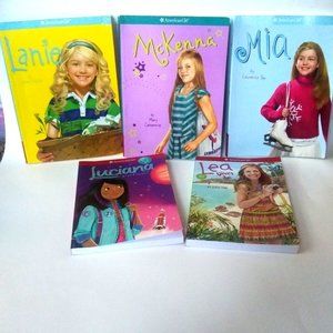 American Girl 5 different children colorful books